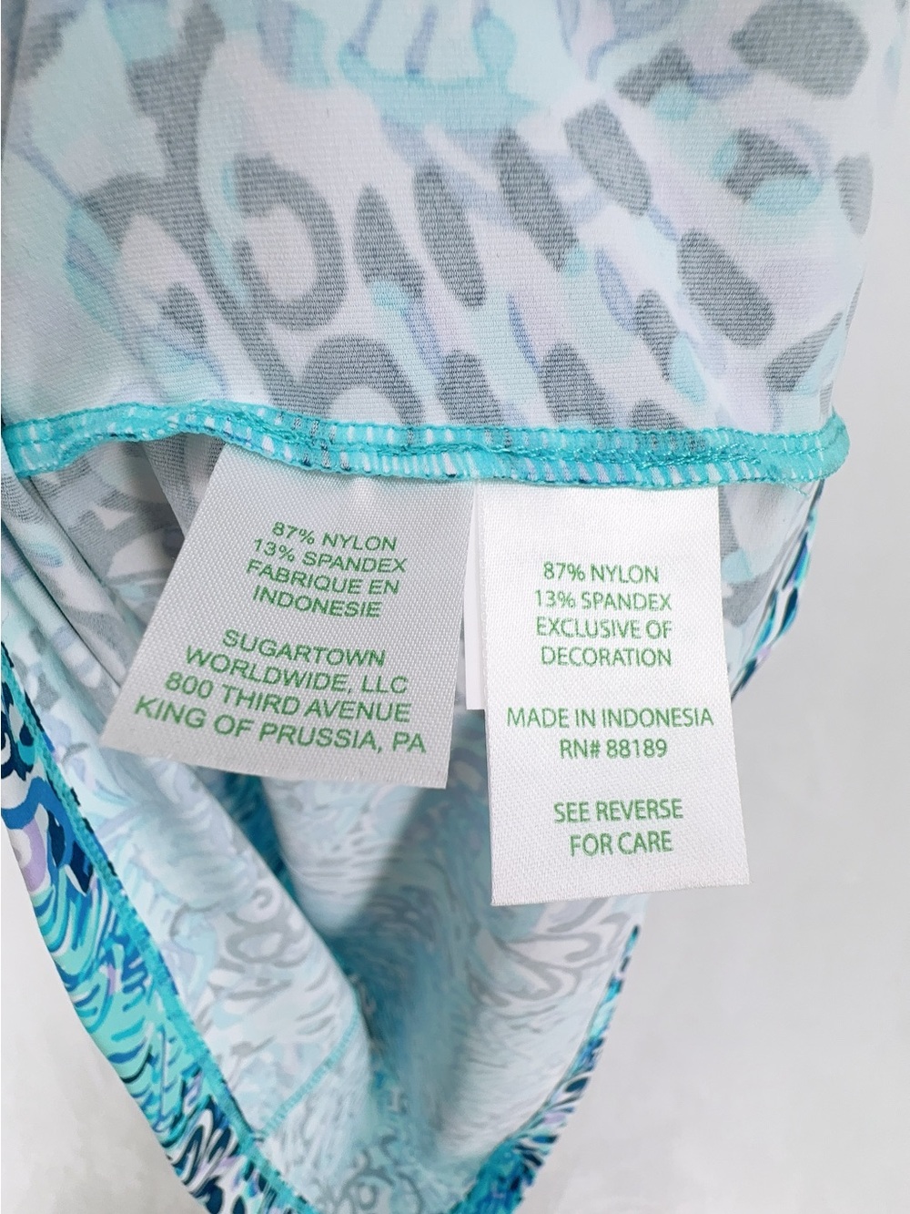 NWOT Lilly Pulitzer Johana Coverup Dress Light Aqua Spritz Sz S - Picture 5 of 9